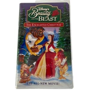 Disney’s Beauty and the Beast The Enchanted Christmas VHS